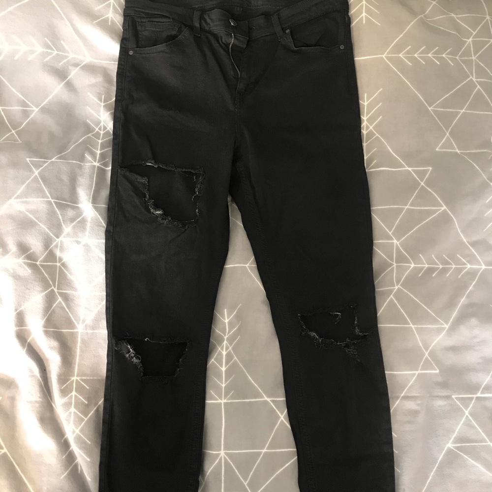 topshop ripped jeans